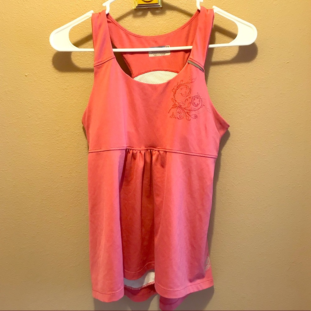 Novara XS cycling top in dusty rose. GUC